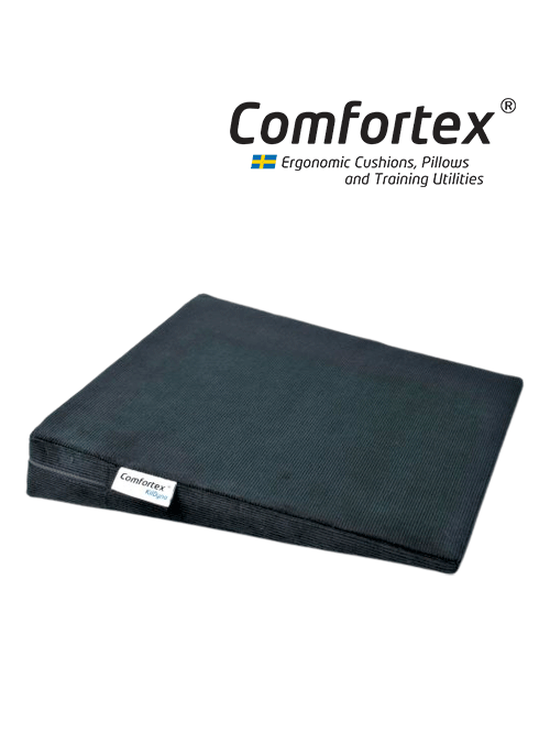 Comfortex wedged shaped cusion